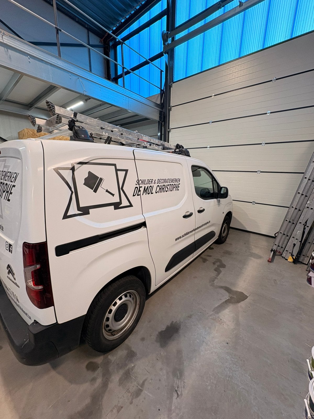 Citroen berlingo (btw wagen), Stof, Citroën, Wit, Te koop