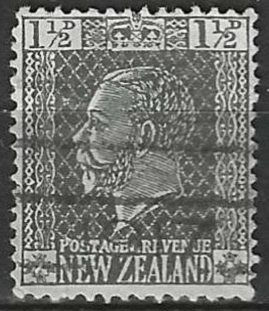 Nouvelle-Zélande 1915/1921 - Yvert 164 - George V (ST), Envoi, Affranchi