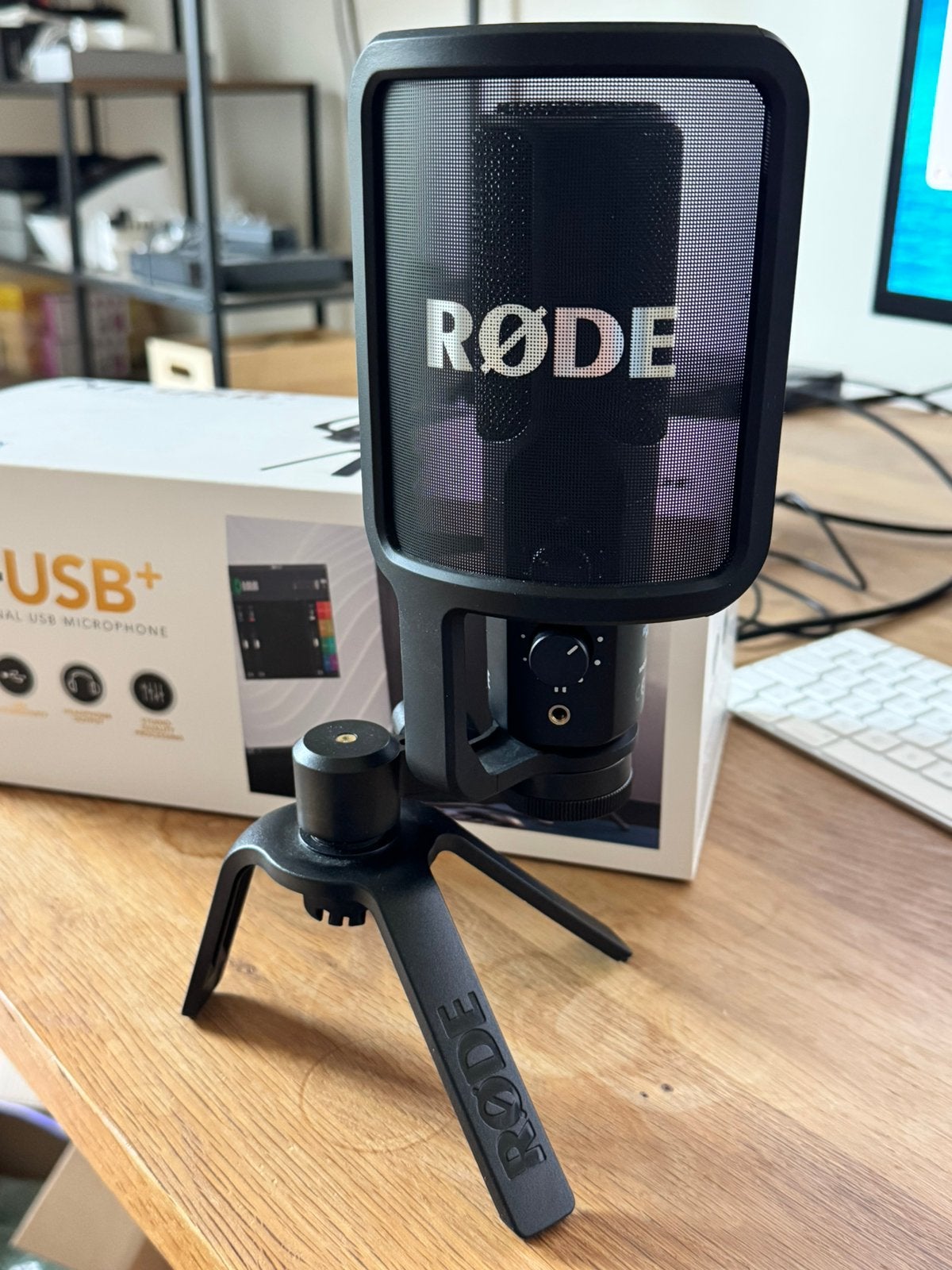 Micro Rode NT-USB+, Muziek en Instrumenten, Ophalen, Zo goed als nieuw