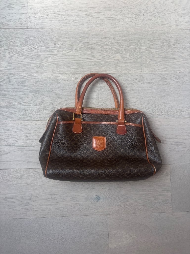 Celine macadam boston speedy, Handtassen en Accessoires, Ophalen of Verzenden, Gebruikt, Bruin, Overige merken