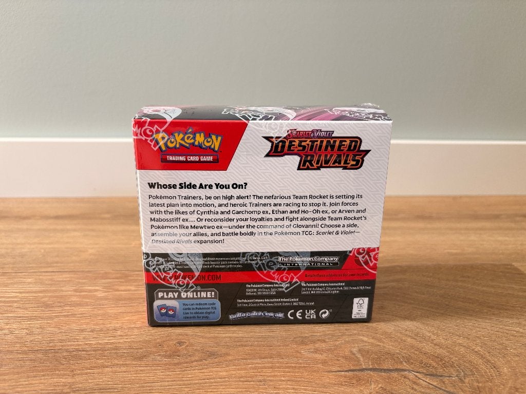 Pokémon Destined Rivals Booster Box Sealed, Ophalen, Nieuw, Boosterbox