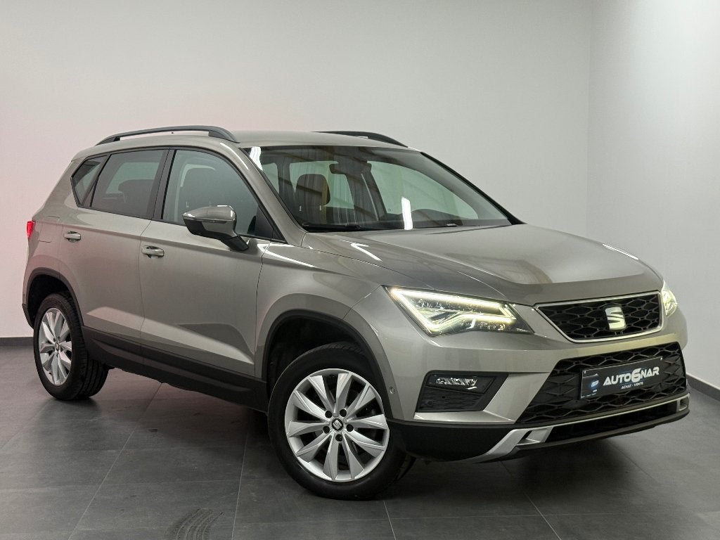 Seat Ateca 1.5 TSI - 1erMain - CarPlay - Navi - Airco, Argent ou Gris, Achat, Entreprise, Boîte manuelle