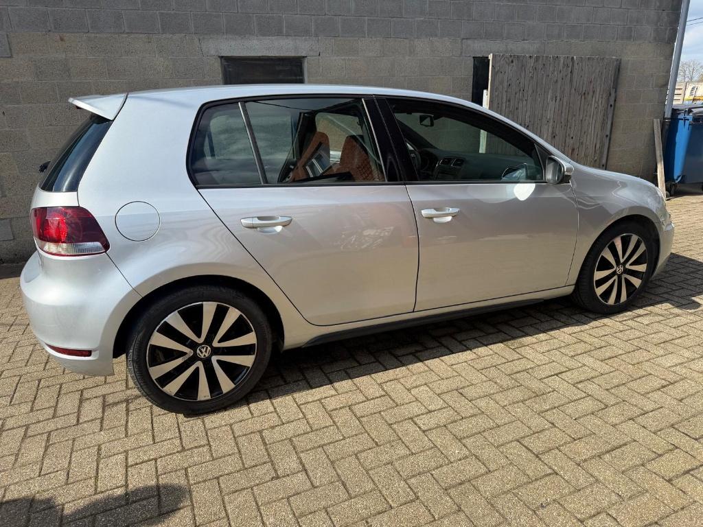 volkswagen golf VI gtd, Auto's, Voorwielaandrijving, Zwart, Leder, 5 deurs