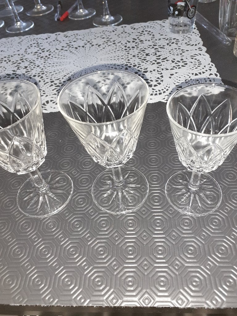 Verres sur pieds "apéro ou vins" MARTELLIS - SHELL, Enlèvement, Comme neuf, Autres types