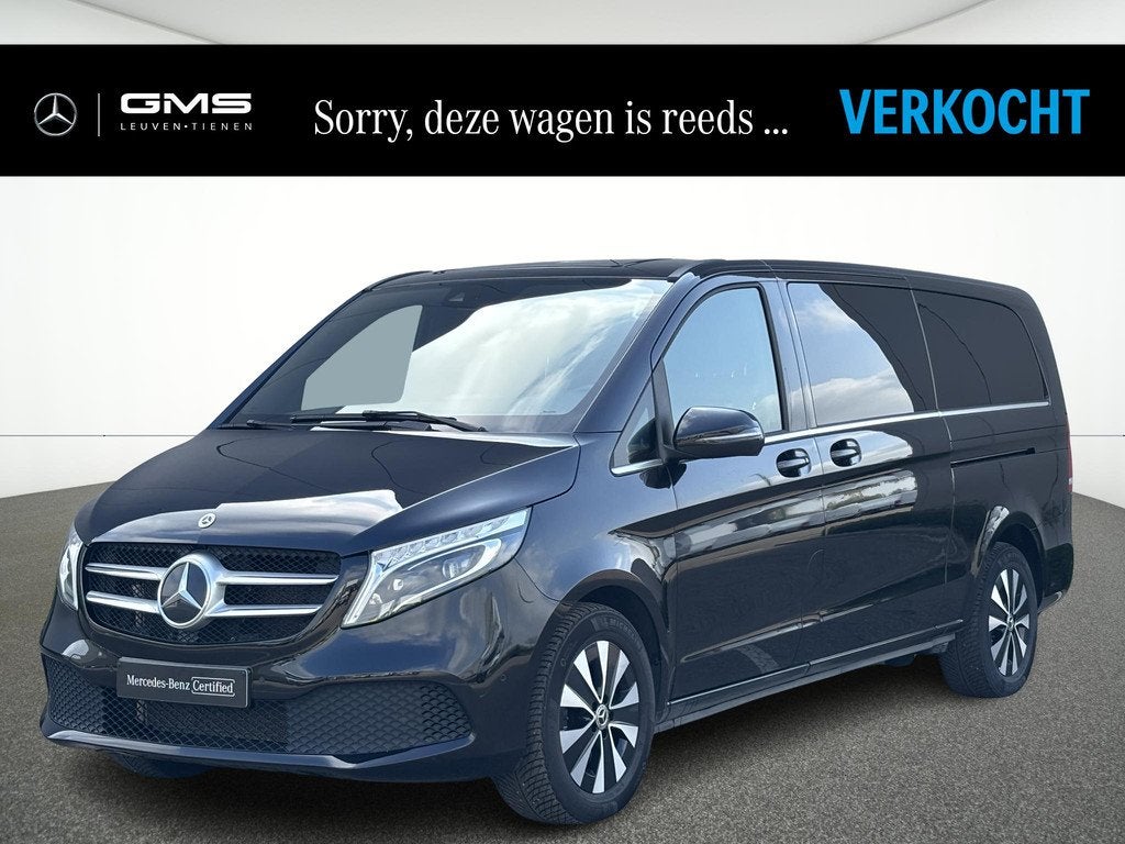 Mercedes V-klasse 300d 4-Matic L3 8 zitplaatsen, Automaat, Gebruikt, Zwart, 237 pk