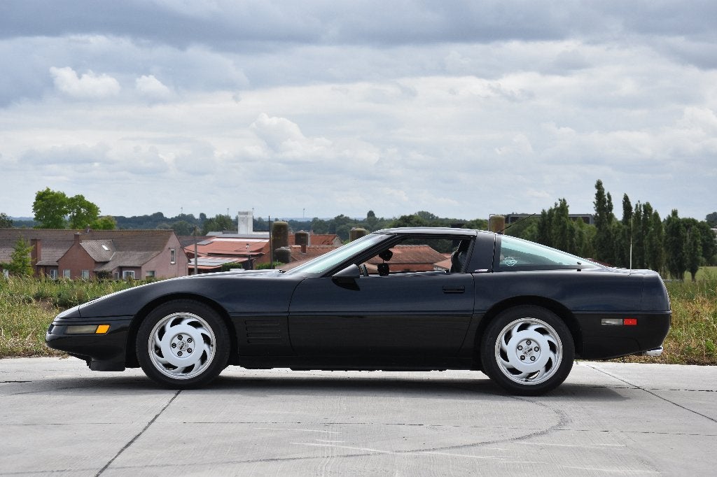 1991 Corvette c4, Auto's, Automaat, Achterwielaandrijving, 8 cilinders, Zwart