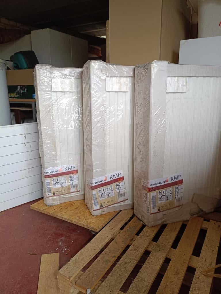 3 radiateurs Radson 907533, Enlèvement