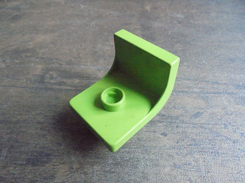 Lego Duplo Furniture Chair with 1 Stud (zie foto's), Enlèvement ou Envoi, Utilisé, Briques en vrac, Duplo