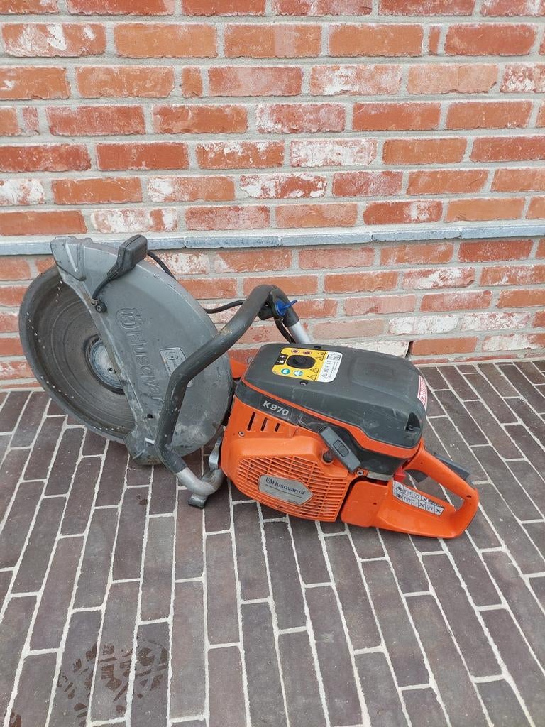 Husqvarna betonzaag K970, Ophalen