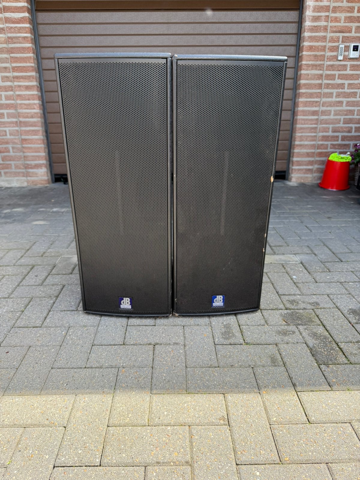 2x dB Technologies Flexsys F212, Audio, Tv en Foto, Luidsprekerboxen, Zo goed als nieuw, Ophalen