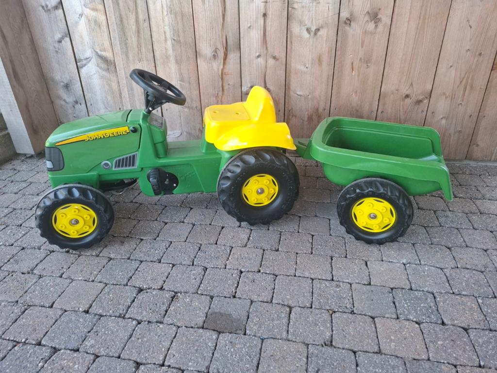 John Deere tractor, Ophalen