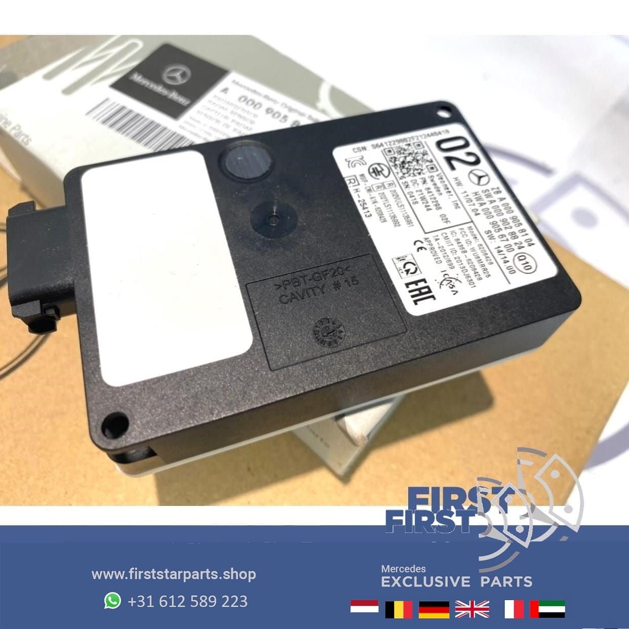 A0009058104 / A0009058702 RADAR SENSOR W205 W166 X166 RADARS, Gebruikt, -, Ophalen of Verzenden, -