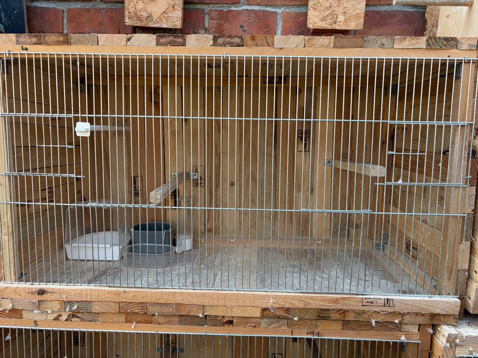Kweekkooi voor vogels, Ophalen, Gebruikt, Hout, Broedkooi of Kweekkooi