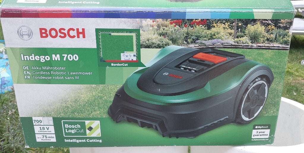 Robotmaaier Bosh Indego M700, Ophalen, Zo goed als nieuw, Bosch