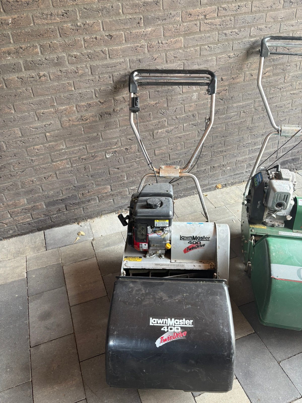 Te koop 3x lawnmaster Masport kooimaaier, Tuin en Terras, Ophalen, Gebruikt, Opvangbak, Benzine-grasmaaier