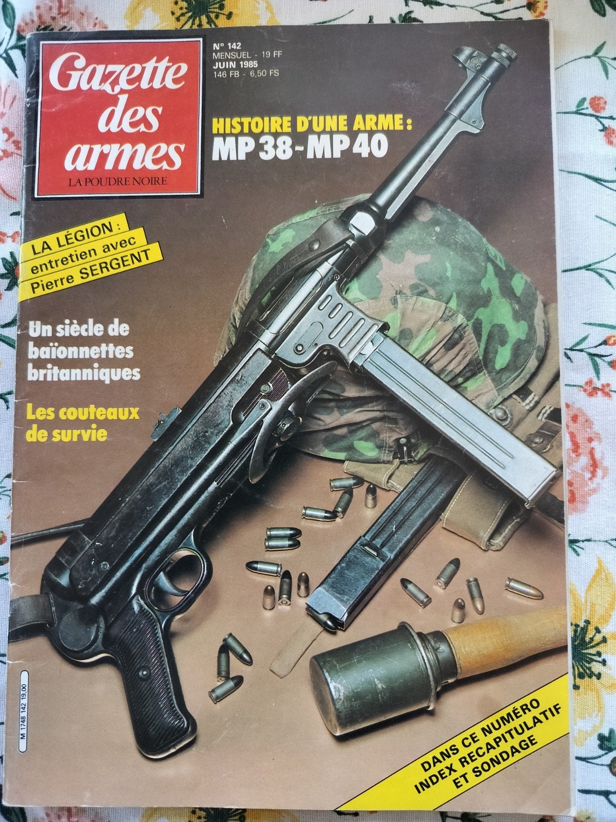 gazette des armes mp38 mp40, Ophalen of Verzenden, Landmacht