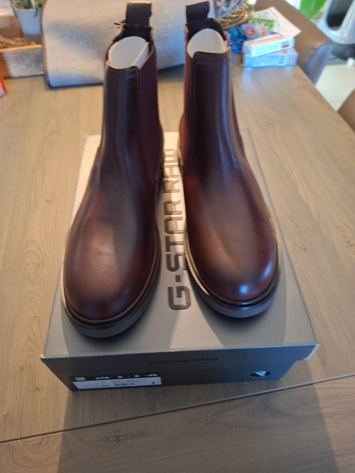 Boots G Star 42 bruinrood, Kleding | Heren, Schoenen, Ophalen of Verzenden, Boots