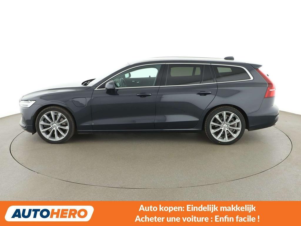 Volvo V60 2.0 T6 Plug-in Hybrid Inscription Expression AWD, Autos, Volvo, Cuir, Argent ou Gris, Achat, Euro 6