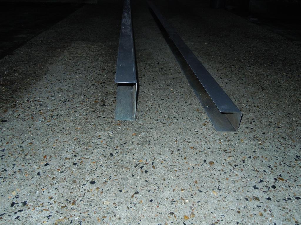Inox kabelgoten, Ophalen, Gebruikt