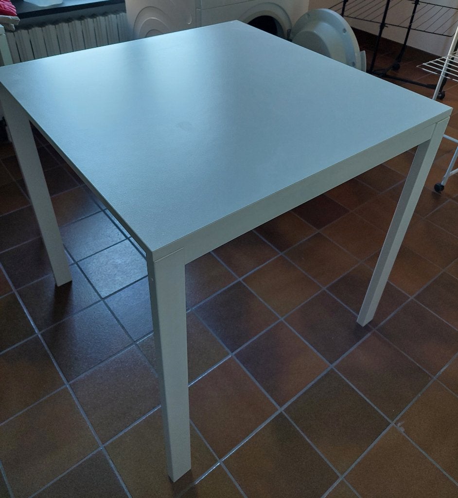 Keukentafel vierkant Ikea, Huis en Inrichting, Tafels | Eettafels, Ophalen, Gebruikt, 50 tot 100 cm, Vierkant