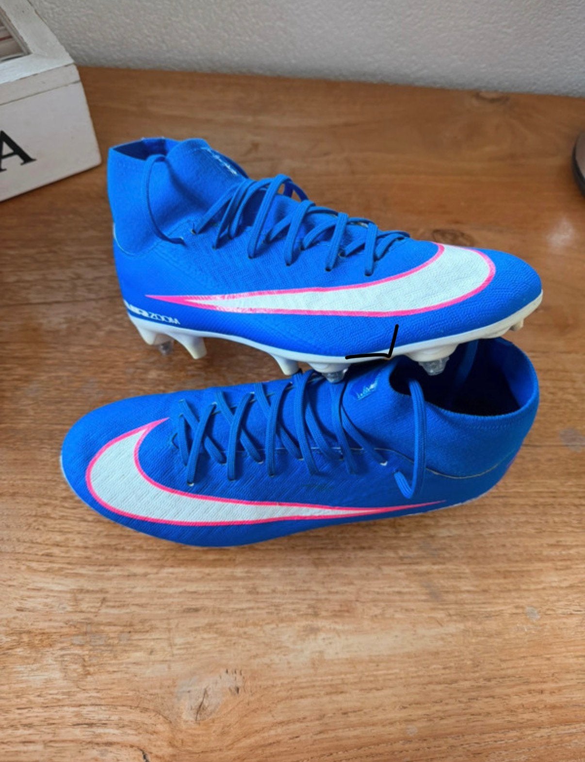 Nike Zoom Mercurial Superfly 10 Academy SG, Enlèvement, Comme neuf, Chaussures