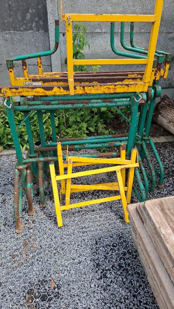 Bouwschragen, Ophalen, Gebruikt