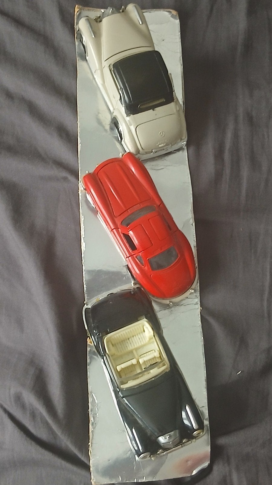 Lot de 3 voitures miniatures Mercedes-Benz vintage – Corgi, Ophalen of Verzenden, Corgi