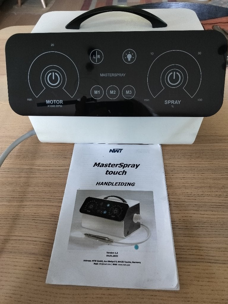 Moteur de pédicure Master Spray Touch LED, Enlèvement ou Envoi, Comme neuf, Soin des mains et des pieds