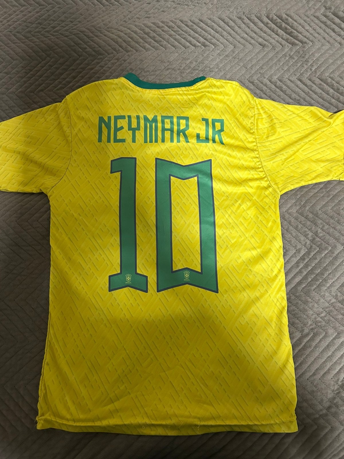 Brazilië Neymar Jr. #10 voetbalshirt, Maat M, Ophalen, Gebruikt, Shirt