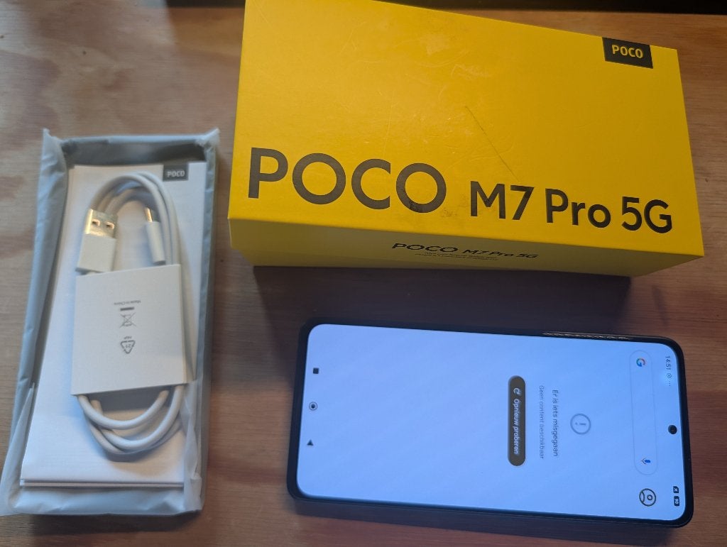 Xiaomi Poco M7 Pro 5G 256GB/8GB, Telecommunicatie, Ophalen of Verzenden, Zo goed als nieuw