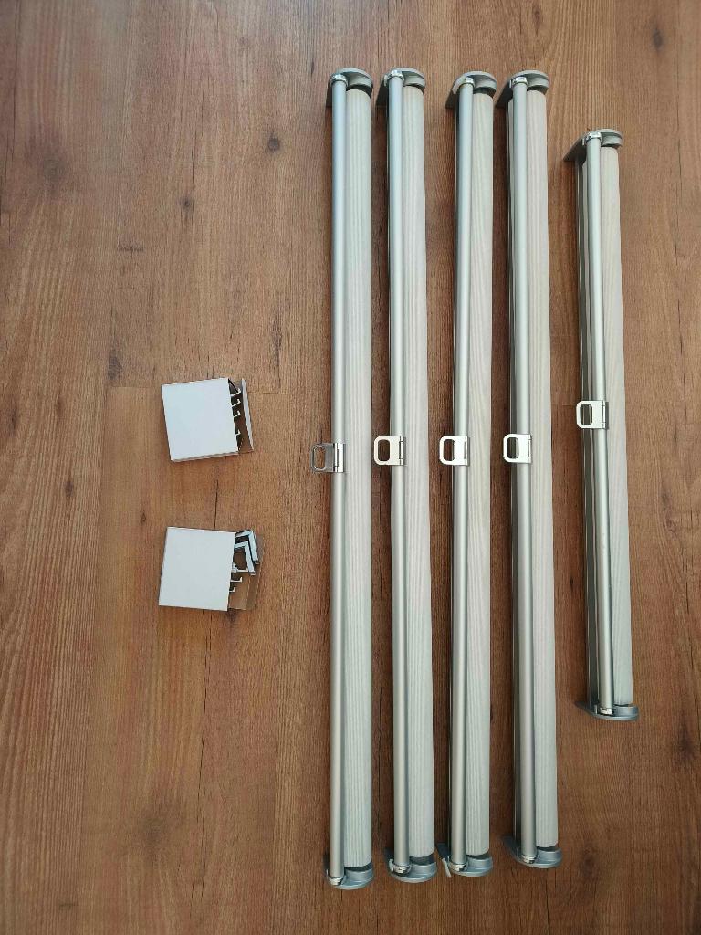 Ikea rolgordijnen 5 stuks, Huis en Inrichting, Stoffering | Gordijnen en Lamellen, Ophalen, Wit, 50 tot 100 cm, Zo goed als nieuw