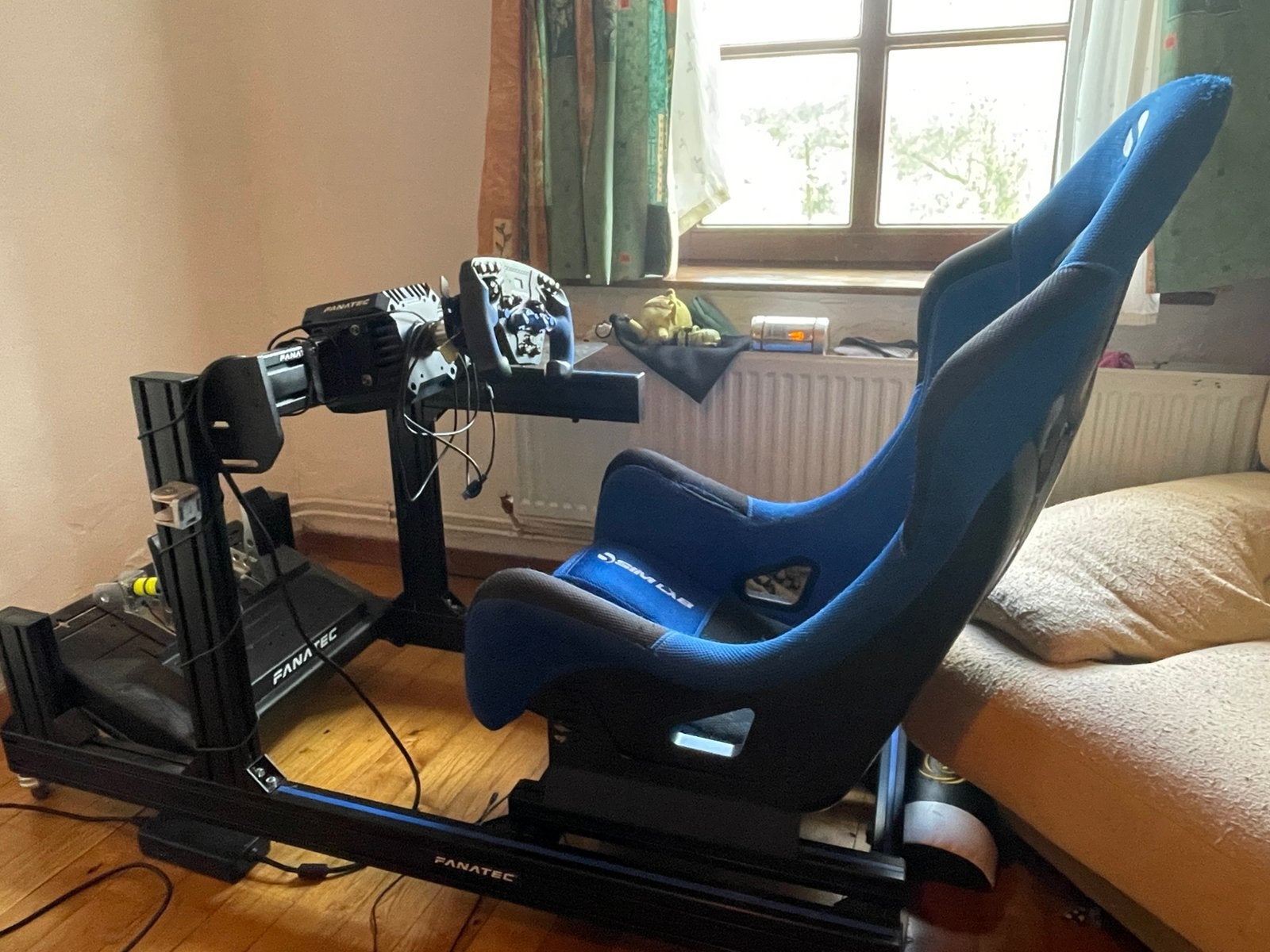 Simu complet Simlab GT1 evo/Fanatec csl DD 8nm, Ophalen, Racestuur, Gebruikt, PC