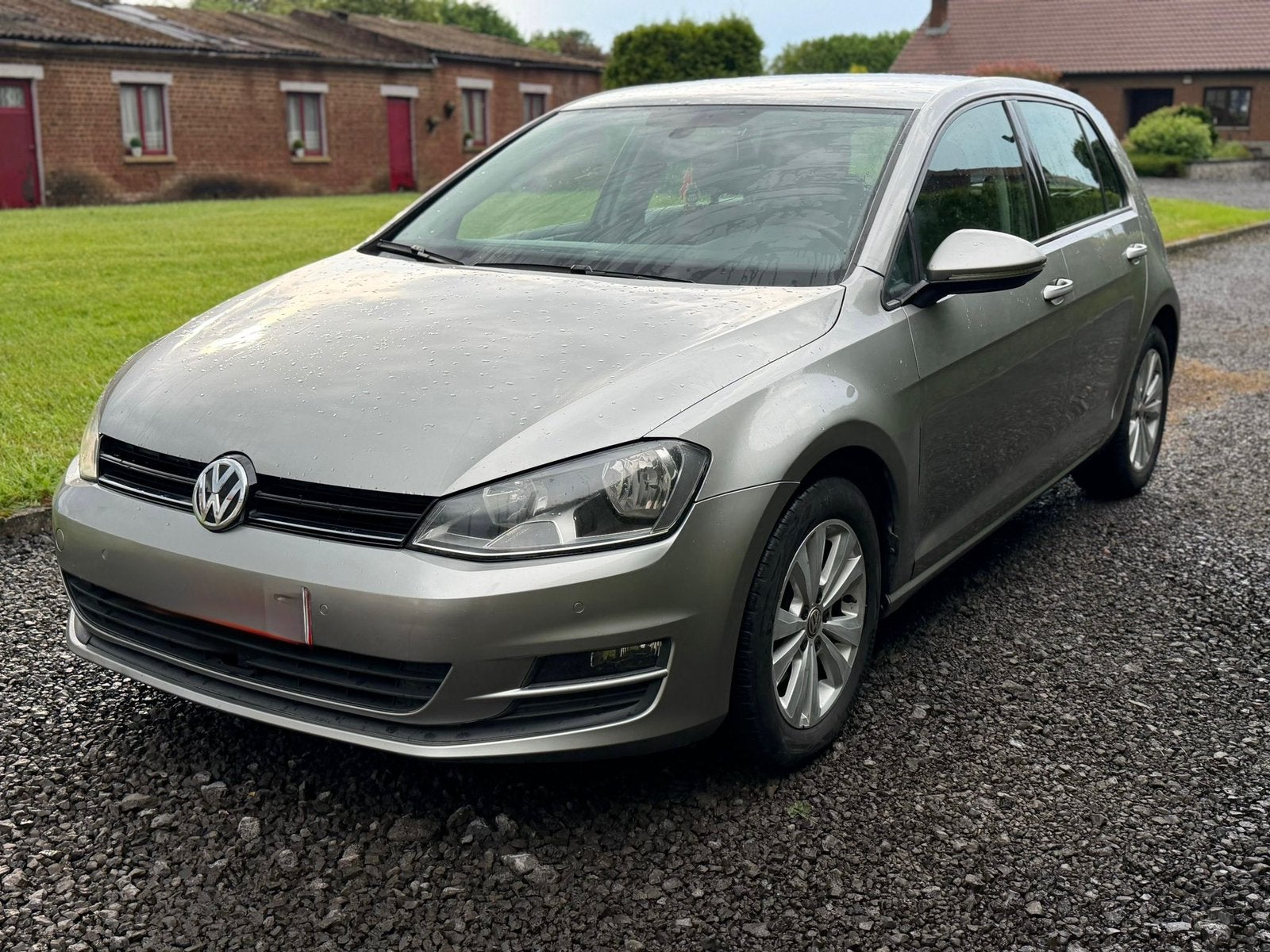 VW Golf 7 1.6 TDI Automatique DSG 2016 176.000 Km, Argent ou Gris, Euro 6, Automatique, Tissu