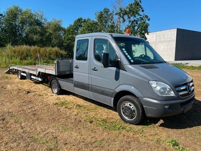 MERCEDES SPRINTER 516 - DIEPLADER, Autos, Argent ou Gris, Achat, Boîte manuelle, Mercedes-Benz