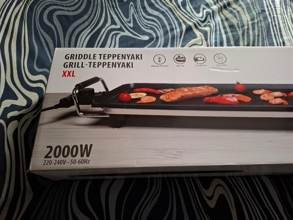 Tekoop grillplaat, Elektronische apparatuur, Ophalen, Nieuw, Tafelgrill