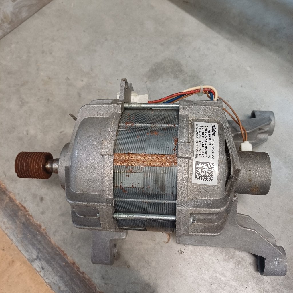 Motor wasmachine., Ophalen
