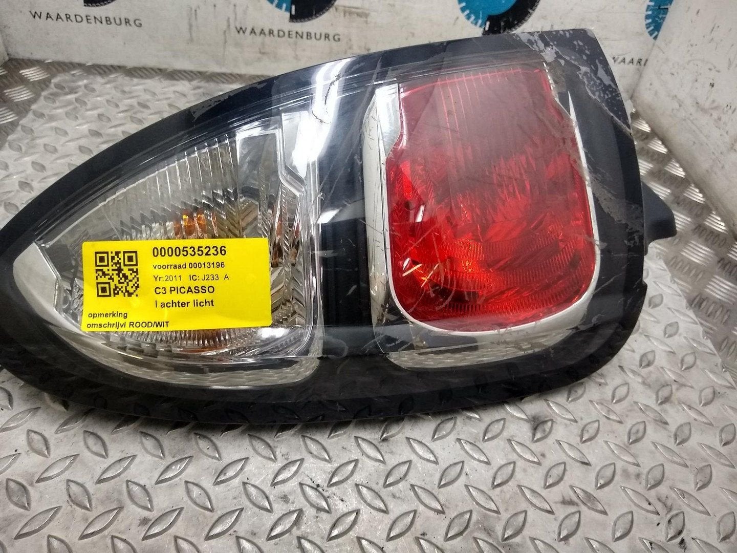 CITROEN C3 PICASSO ACHTERLICHT L 2011, Ophalen of Verzenden, Gebruikt, ARN erkend