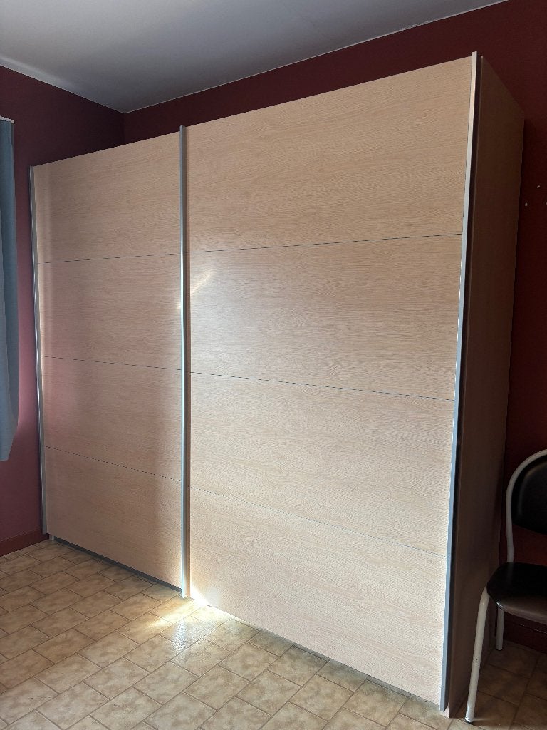 Kleerkast 215 x 240 x 60, Avec porte(s), 200 cm ou plus, Comme neuf, Landelijk