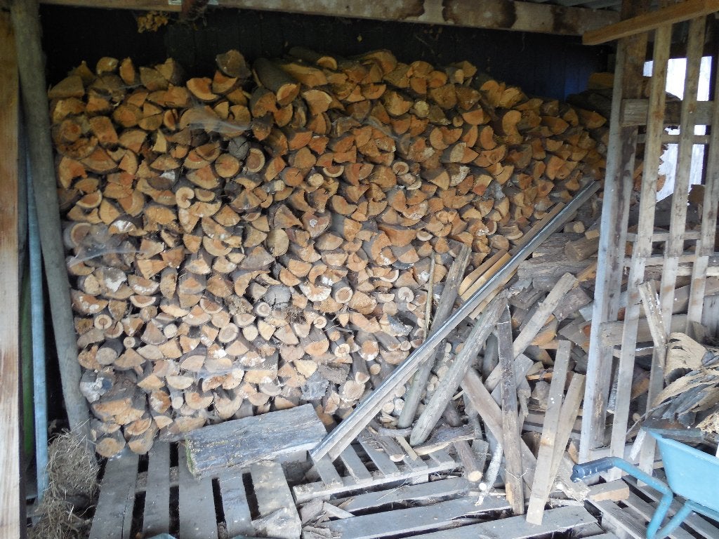 Stookhout ,Brandhout, 3 tot 6 m³, Ophalen, Overige houtsoorten, Blokken