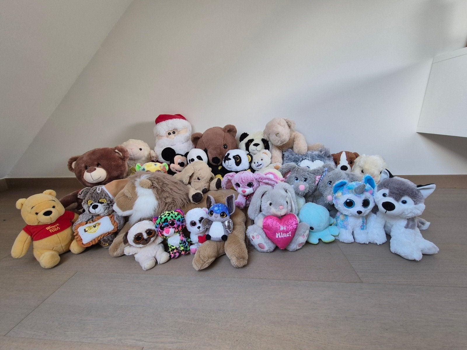 Knuffels in zeer goede staat, Ophalen