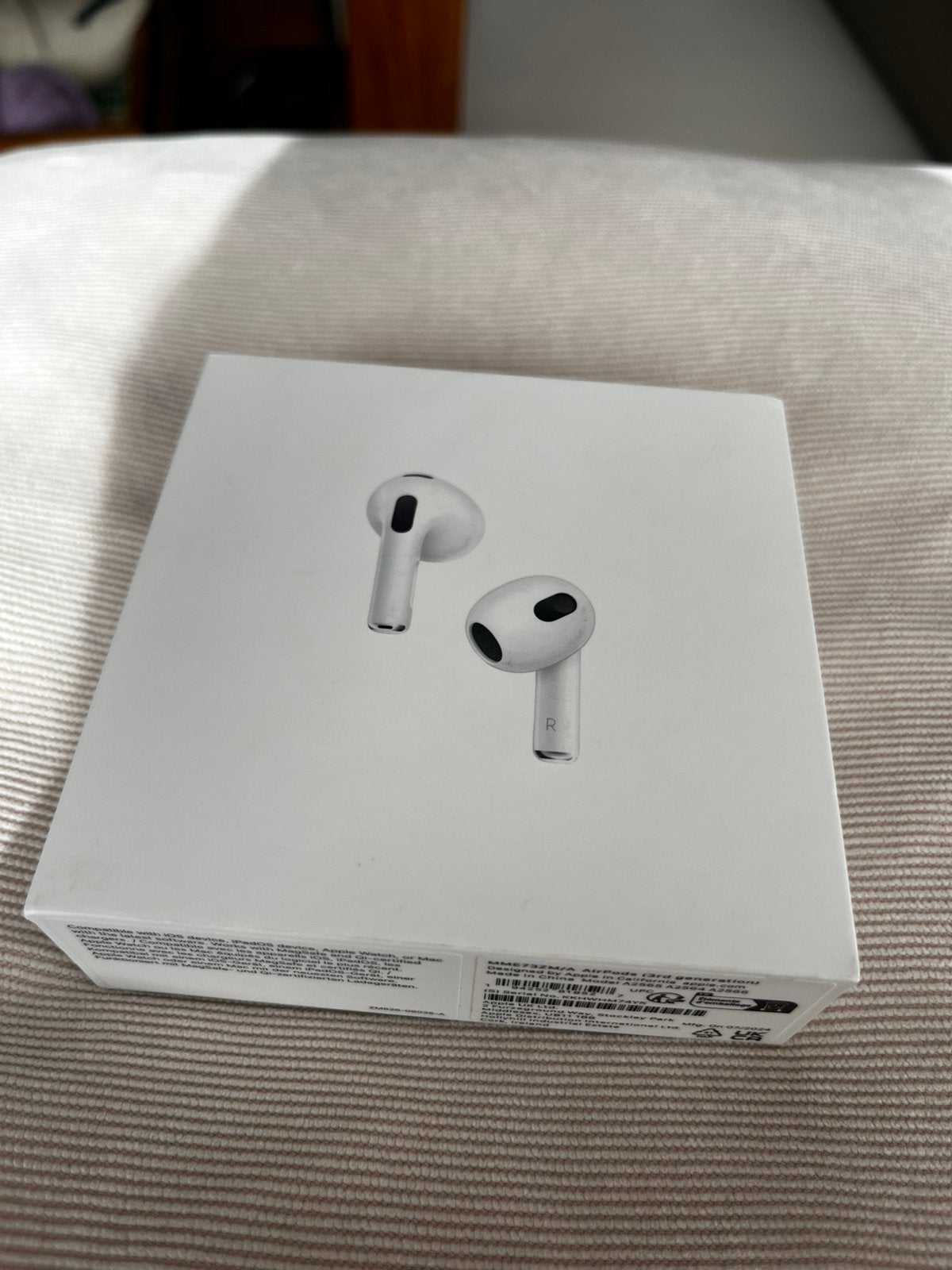Apple AirPods (3e generatie) + MagSafe oplaadcase + lader, Ophalen, Nieuw, Wit, Apple