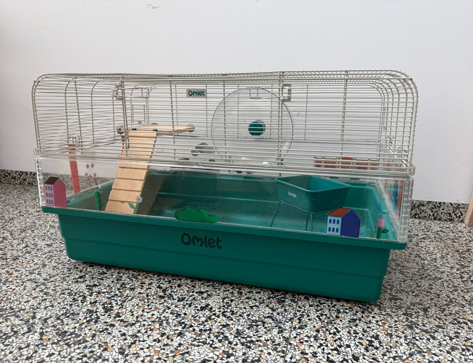 Cage + parc de jeu Hamster + accessoires. Marque: Omlet, Enlèvement, Comme neuf, Cage, Hamster