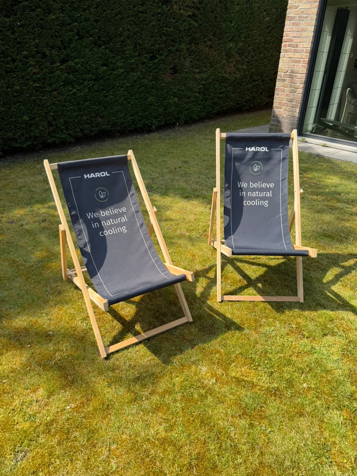 2 nieuwe ligzetels tuin, Tuin en Terras, Ophalen, Nieuw