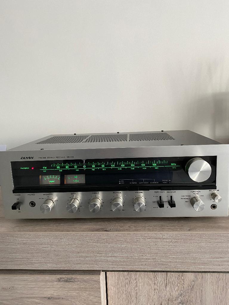 Denon GR 345 Stereo Reciever, Denon, 60 à 120 watts, Comme neuf, Enlèvement