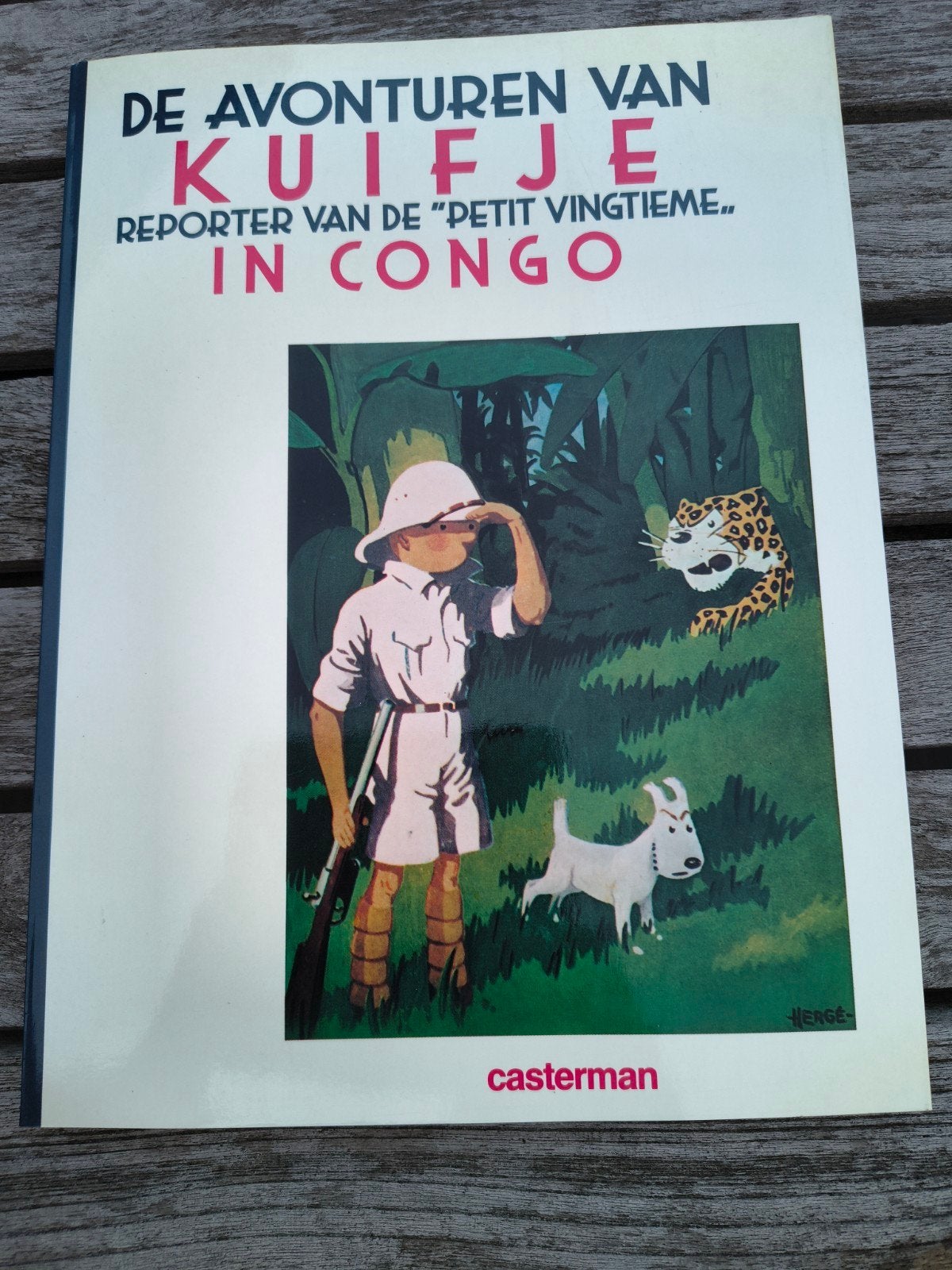 De avonturen van Kuifje in Congo - Casterman 1988, Boeken, Ophalen