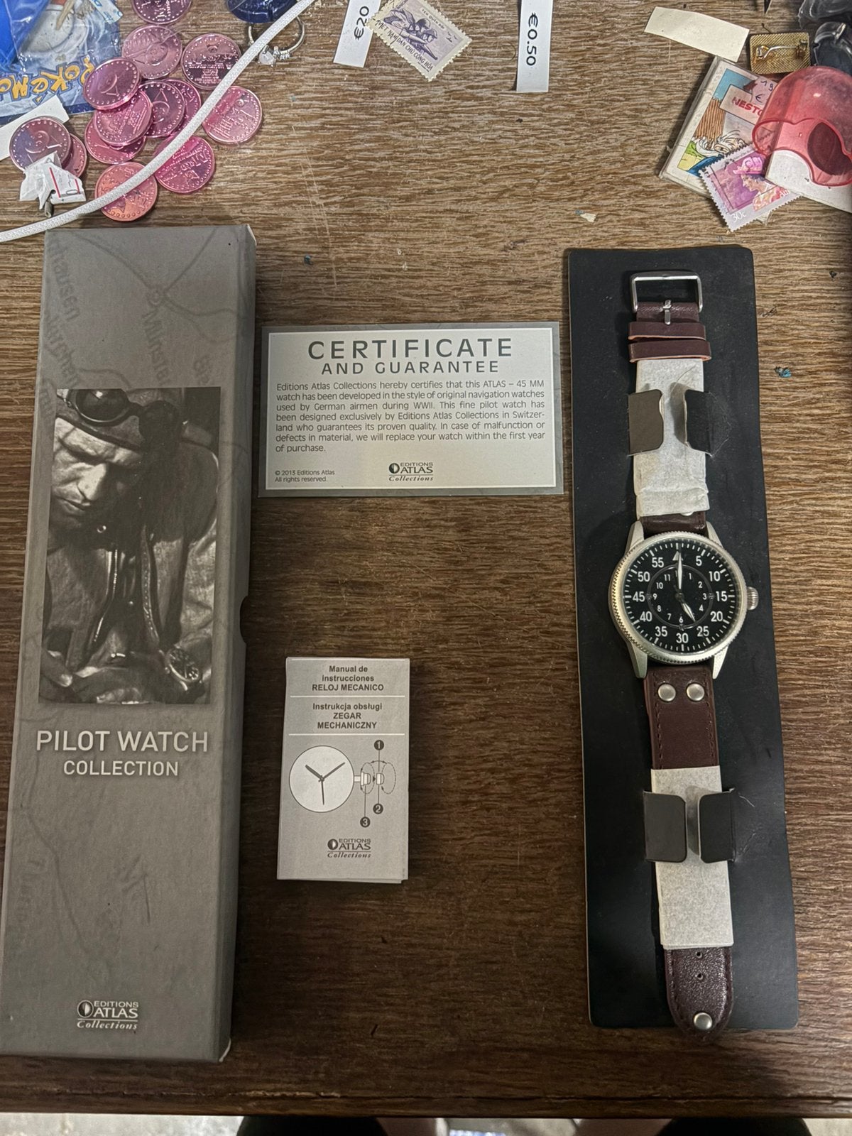 Pilot watch collection, Bijoux, Sacs & Beauté, Autres marques, Cuir, Enlèvement, Autres matériaux