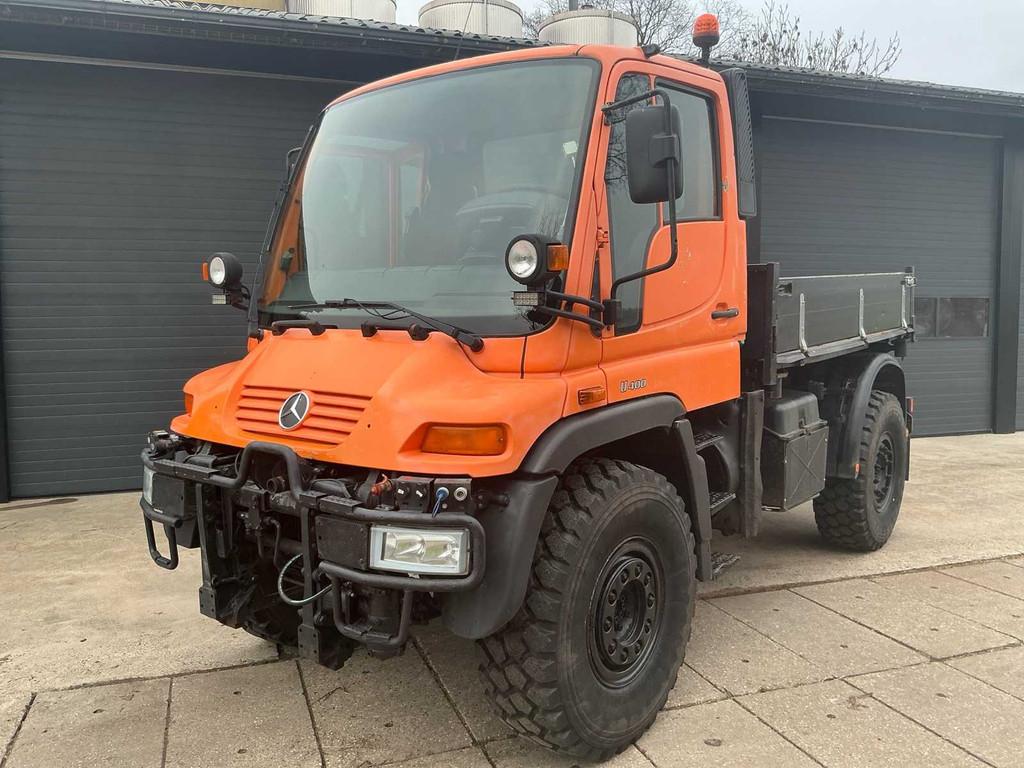 2001 Mercedes-Benz Unimog U400 Vrachtwagen, Auto's, Overige brandstoffen, Mercedes-Benz, Bedrijf, Te koop