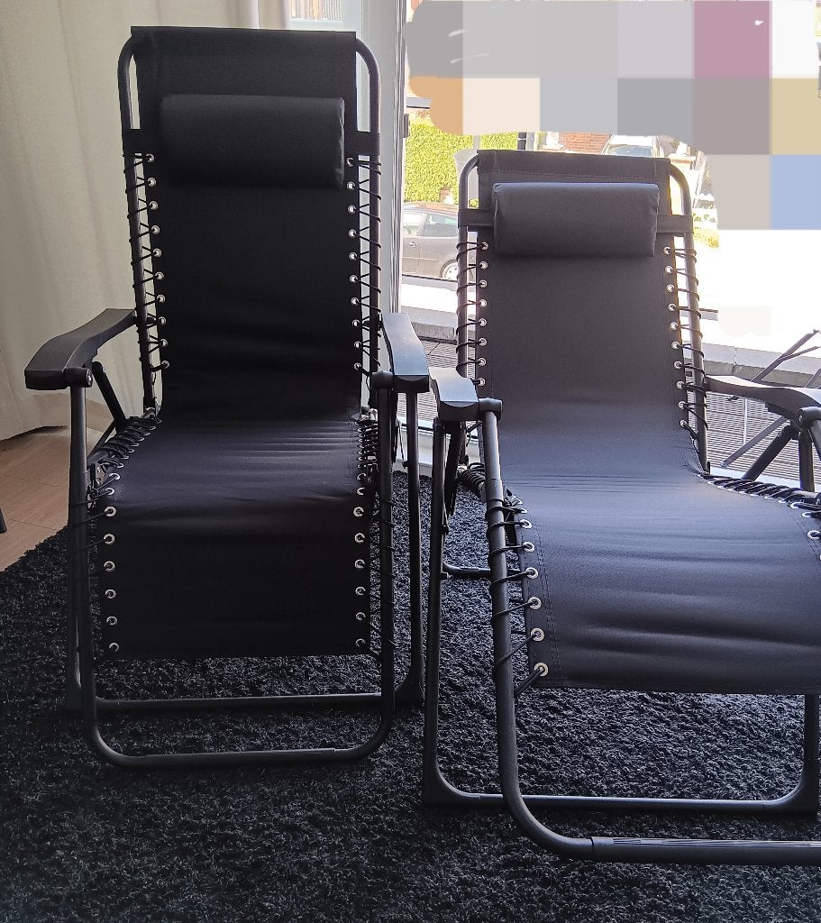 2 opvouwbare tuinstoelen, Tuin en Terras, Tuinstoelen, Ophalen, Nieuw, Aluminium, Inklapbaar