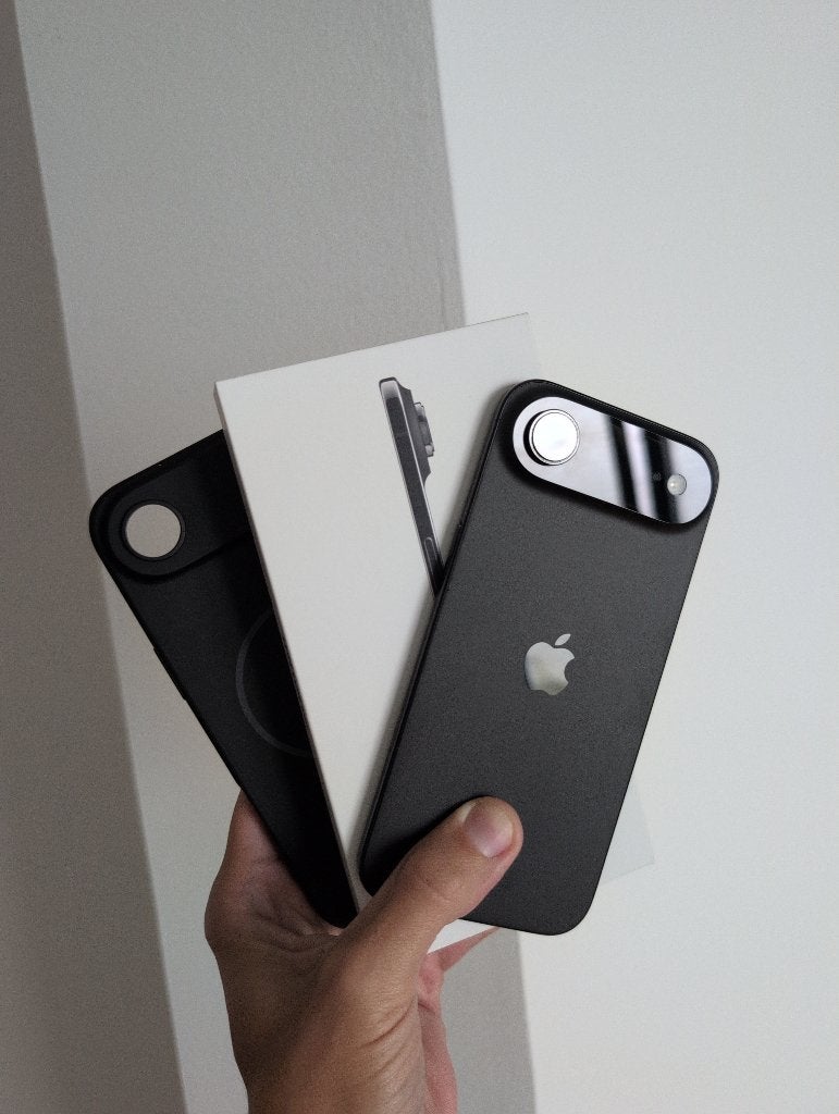 iPhone 17 Air 256GB Zwart, factuur, garantie, Telecommunicatie, IPhone 17 Air, Zwart, Zo goed als nieuw, Zonder simlock