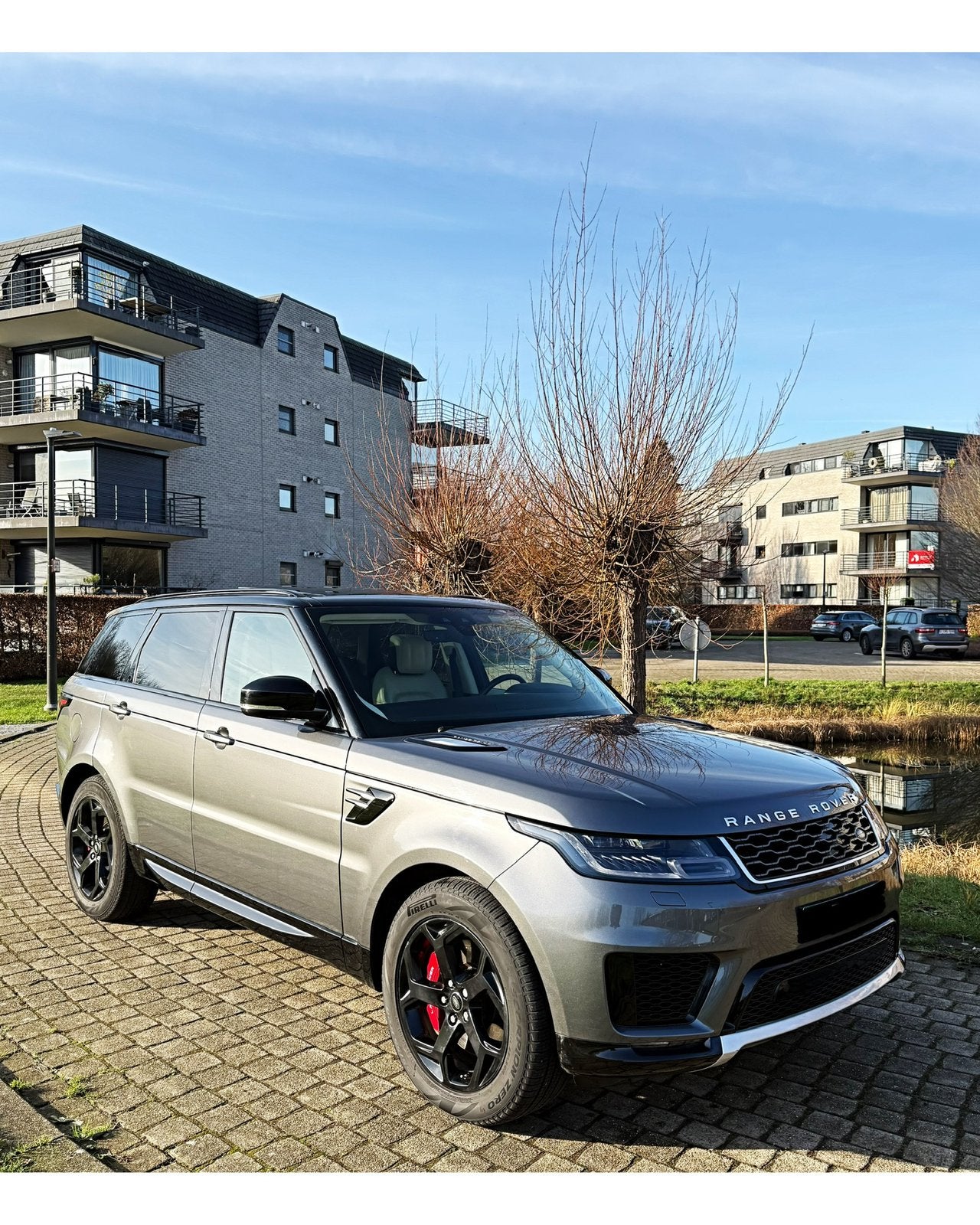 Landrover Range Rover Sport P400e hybride rechargeable, Autos, Cuir, Argent ou Gris, Achat, 295 kW